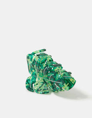 Monstera Leaf Claw Clip