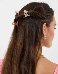 3-Pack Mini Twist Claw Clips