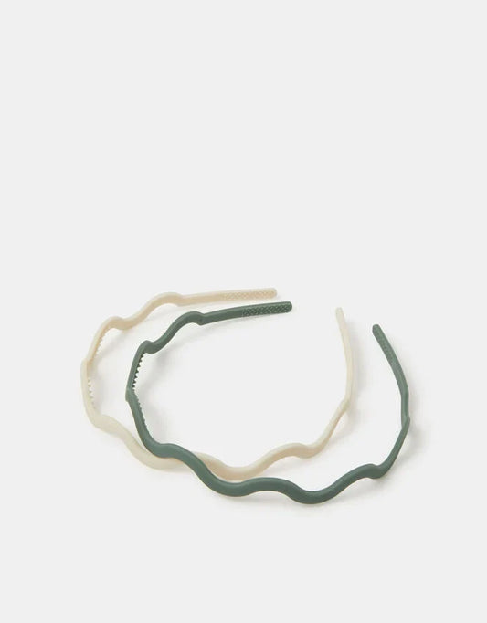 2-Pack Wiggle Matte Headbands