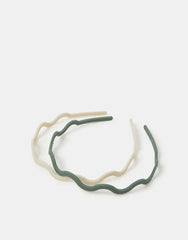 2-Pack Wiggle Matte Headbands