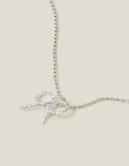 Bow Pendant Necklace