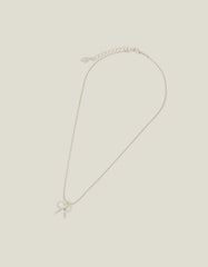 Bow Pendant Necklace