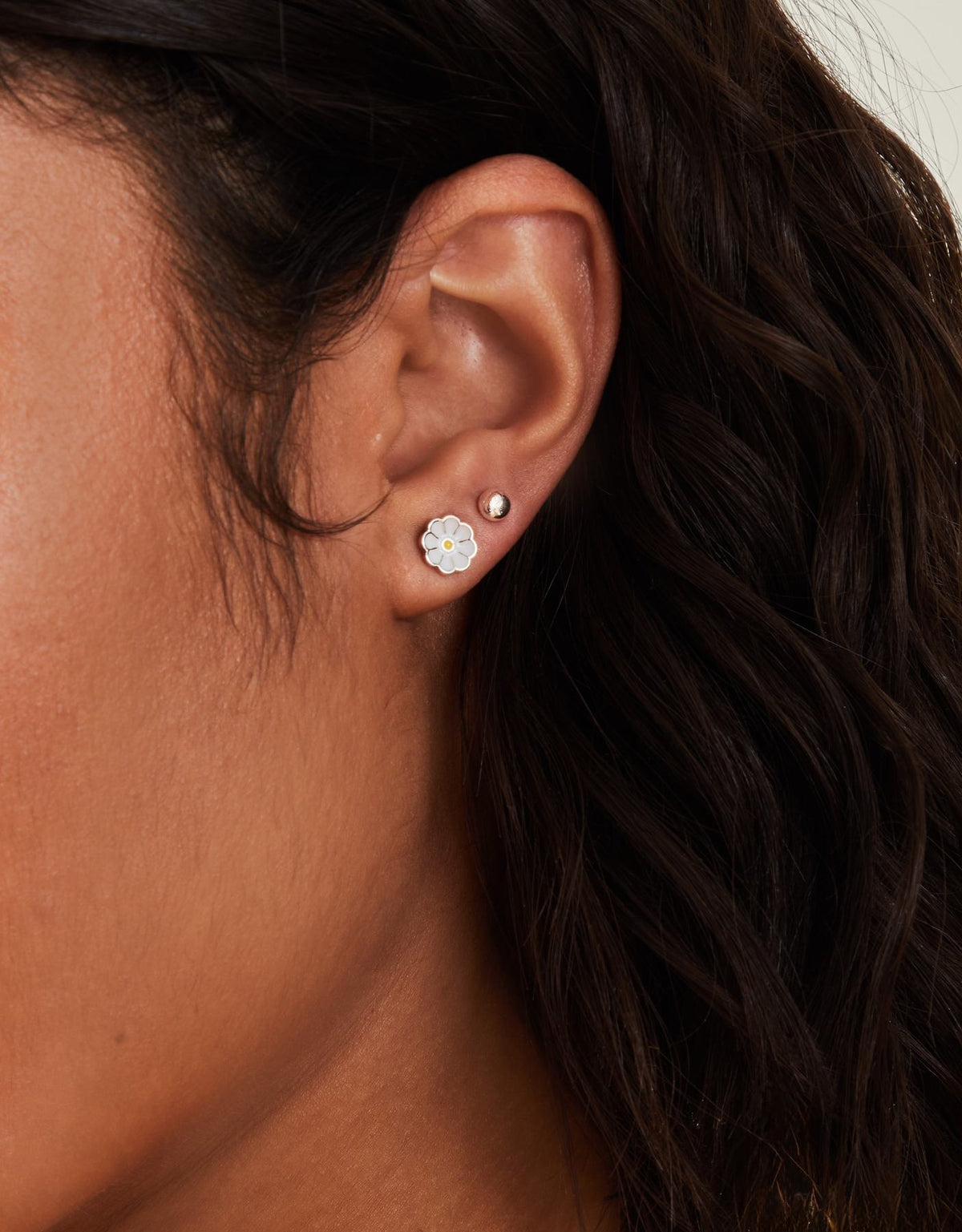 3-Pack Daisy Earrings