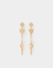 Celestial Drop Earrings