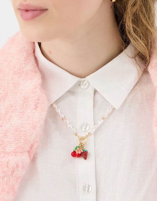 PEARL CLUSTER CHERRY CHAR