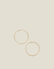 Large Hoop Earrings Gold