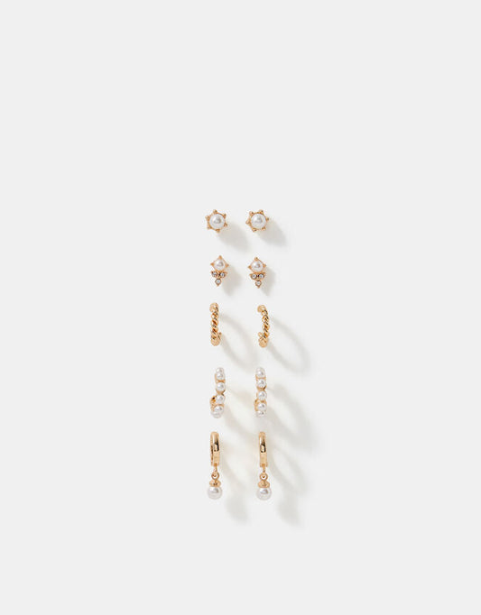 10 X PEARL CLASSIC EARRINGS ST