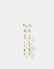 10 X PEARL CLASSIC EARRINGS ST