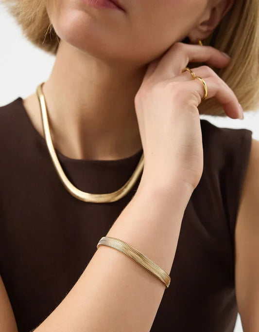 Chunky Snake Chain Bracelet