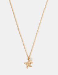 STARFISH PEARL NECKLACE