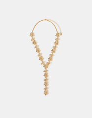 Flower Lariat Necklace