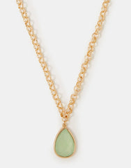 Gemstone Pendant Necklace