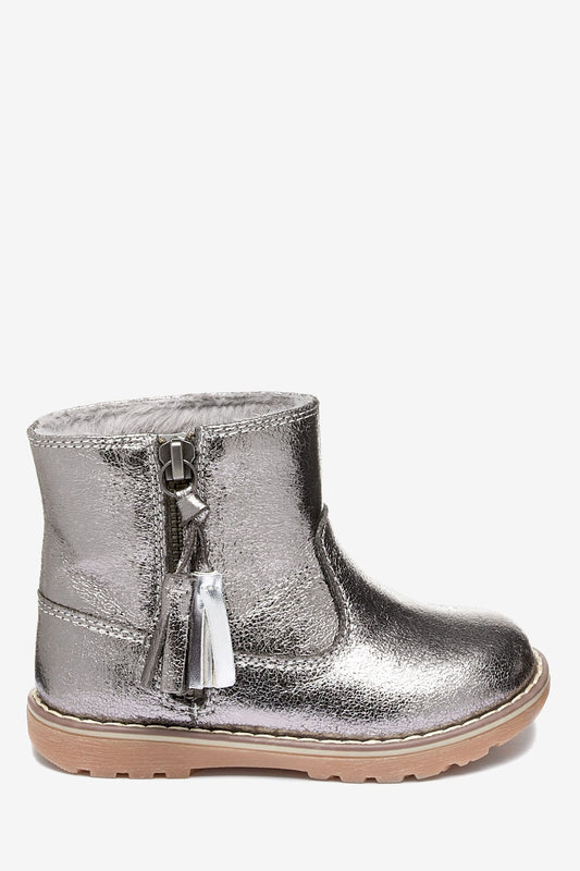 Warm Lined Tassel Ankle Boots NEXT UK