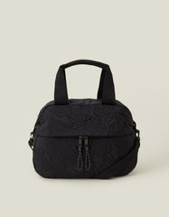 Floral Quilted Travel Bag