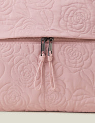 Floral Quilted Travel Bag