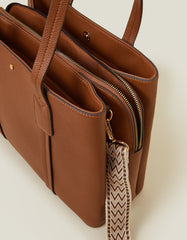 Webbing Strap Tote Bag