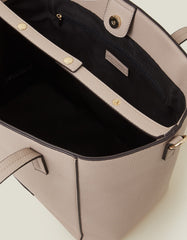 Faux Leather Shoulder Bag