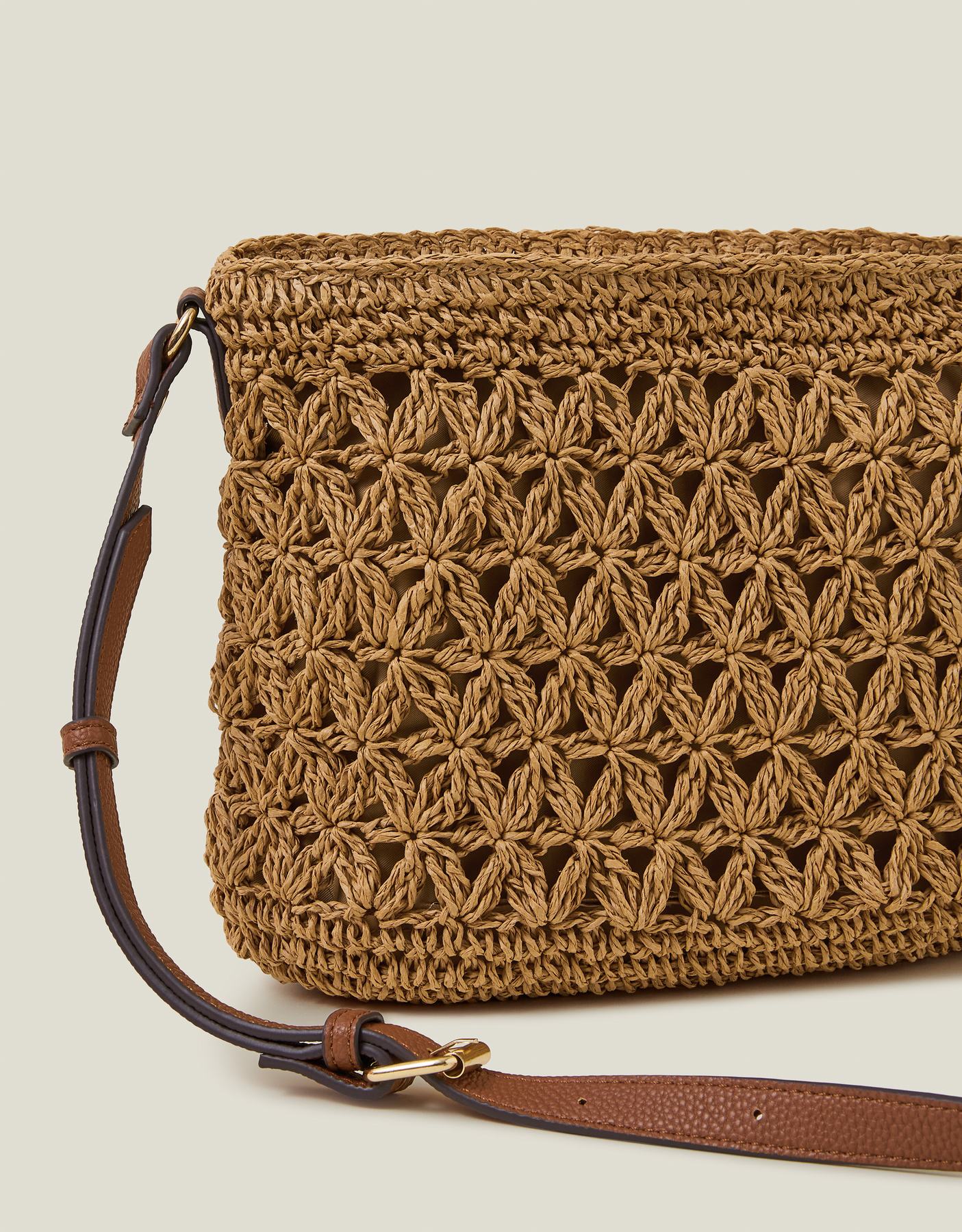 Pakistan Aapi Rafia CLASSIC RAFFIA CROSS BODY – Cotton Candy™ Pakistan