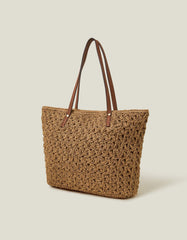 Raffia Tote Bag
