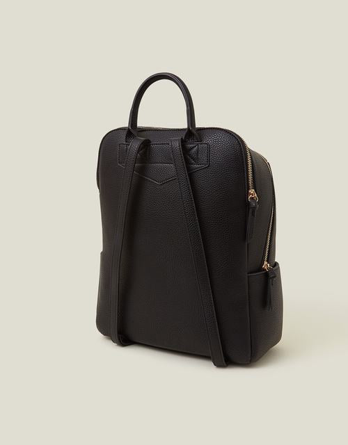 Smart Zip Around Backpack Black