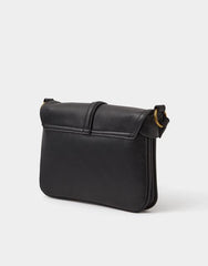 Padlock Crossbody Bag Black
