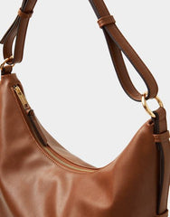 Slouchy Buckle Strap Shoulder Bag