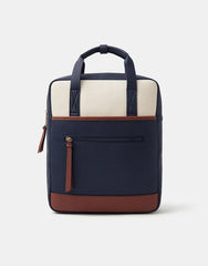 Faux Leather Backpack Multi