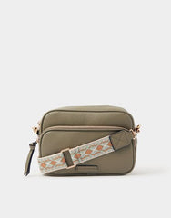 Double Zip Camera Bag Green
