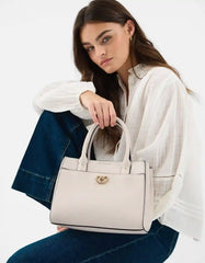 Double Heart Crossbody Handbag