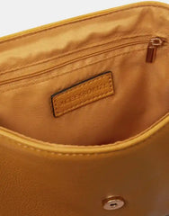 Sun Faux Leather Crossbody Bag