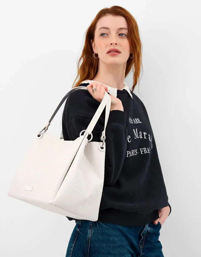 Woven Shoulder Bag
