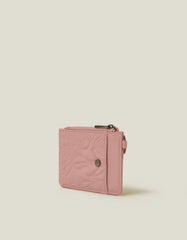 Quilted Nylon Card Holder