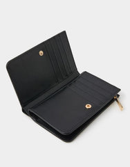 Faux Leather Zip Purse