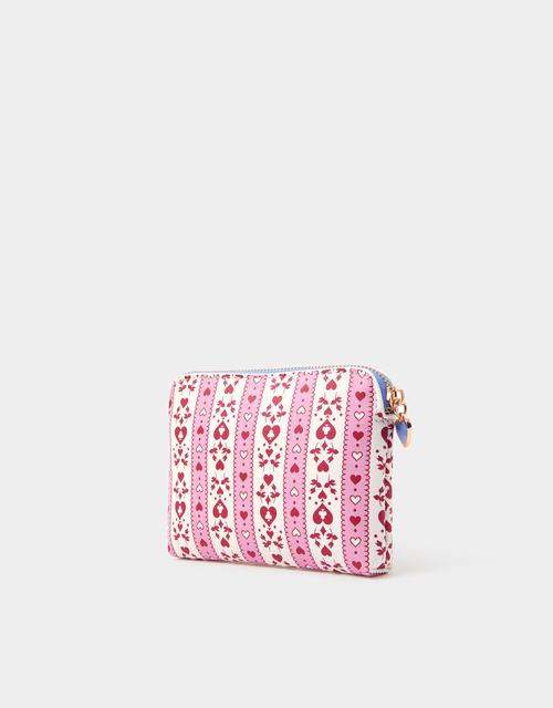 Heart Stripe Coin Purse