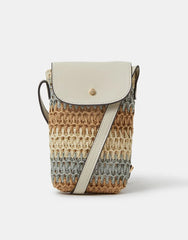 Raffia Phone Bag