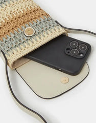 Raffia Phone Bag