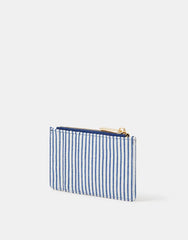 Shell Embroidered Cardholder