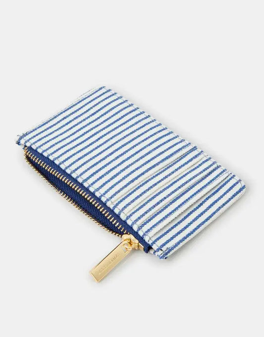 Shell Embroidered Cardholder