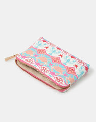 Crab Print Coin Purse