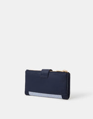 Stripe Buckle Purse