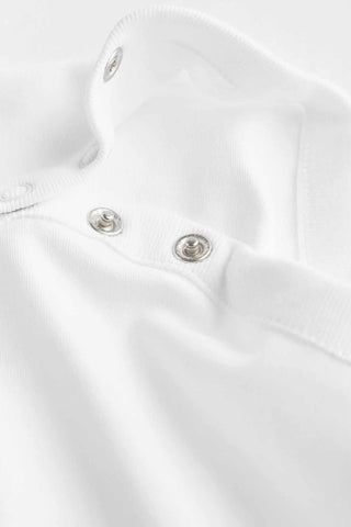 White 5 Pack Baby Vest Bodysuits