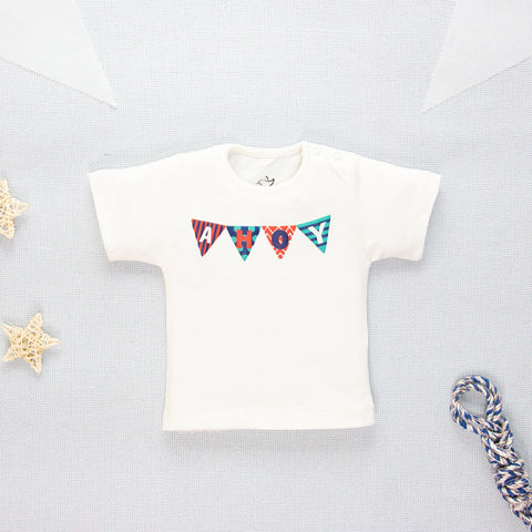 Life's Ahoy White Shirt | Tops & T-Shirts | The nest clothing