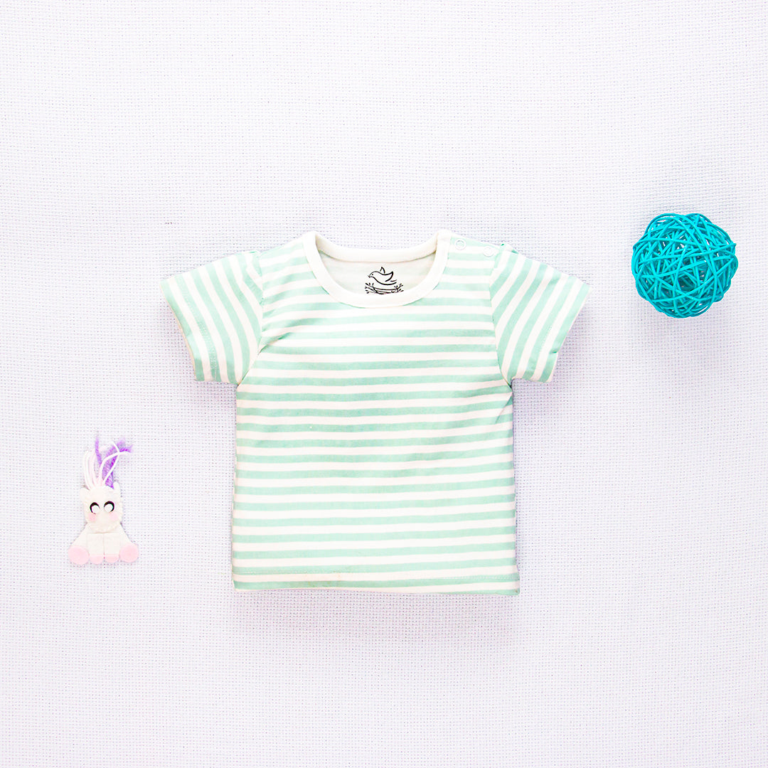 Lime Stripes Shirt | Tops & T-Shirts | The nest clothing