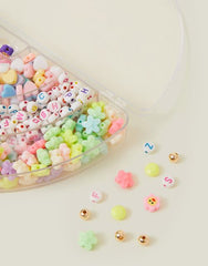 Girls Rainbow Make-Your-Own Bead Jewellery Set