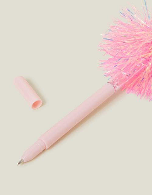 Girls Tinsel Pom-Pom Pen