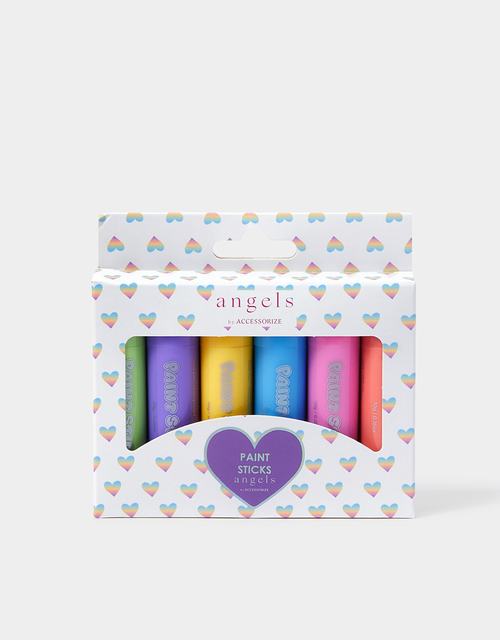 6-Pack Girls Pastel Paint Sticks