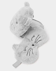 Girls Cat Eye Mask & Travel Pillow Set
