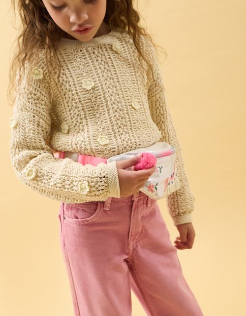 Girls Cowboy Metallic Bum Bag