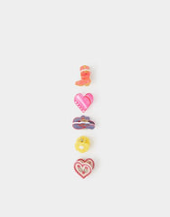 5-Pack Girls Prairie Claw Clips