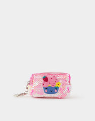 Girls Sequin Cake Bag Charm